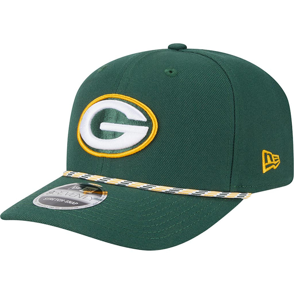 NFL Green Bay Packers New Era Multi Rope 9SEVENTY Stretch-Snapback Hat - Green