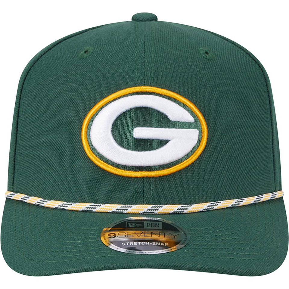 NFL Green Bay Packers New Era Multi Rope 9SEVENTY Stretch-Snapback Hat - Green