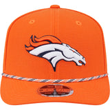 NFL Denver Broncos New Era Multi Rope 9SEVENTY Stretch-Snapback Hat - Orange