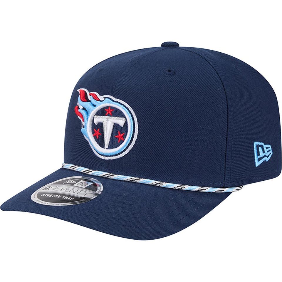 NFL Tennessee Titans New Era Multi Rope 9SEVENTY Stretch-Snapback Hat - Navy