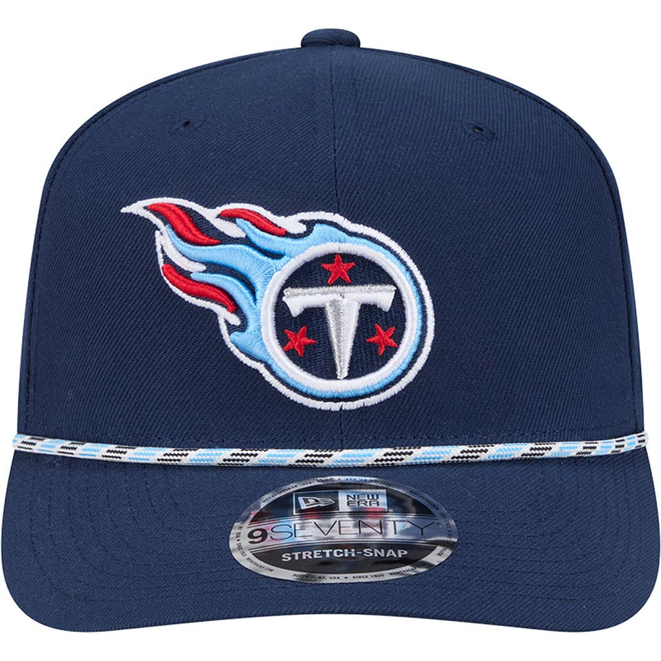 NFL Tennessee Titans New Era Multi Rope 9SEVENTY Stretch-Snapback Hat - Navy