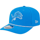 NFL Detroit Lions New Era Multi Rope 9SEVENTY Stretch-Snapback Hat - Blue