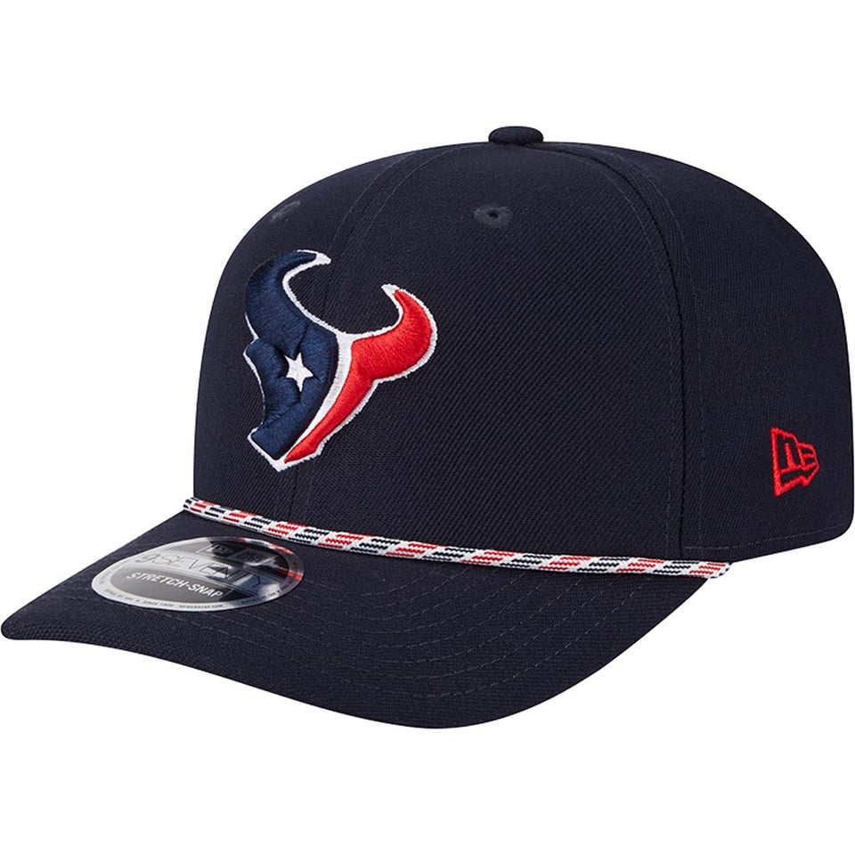 NFL Houston Texans New Era Multi Rope 9SEVENTY Stretch-Snapback Hat - Navy