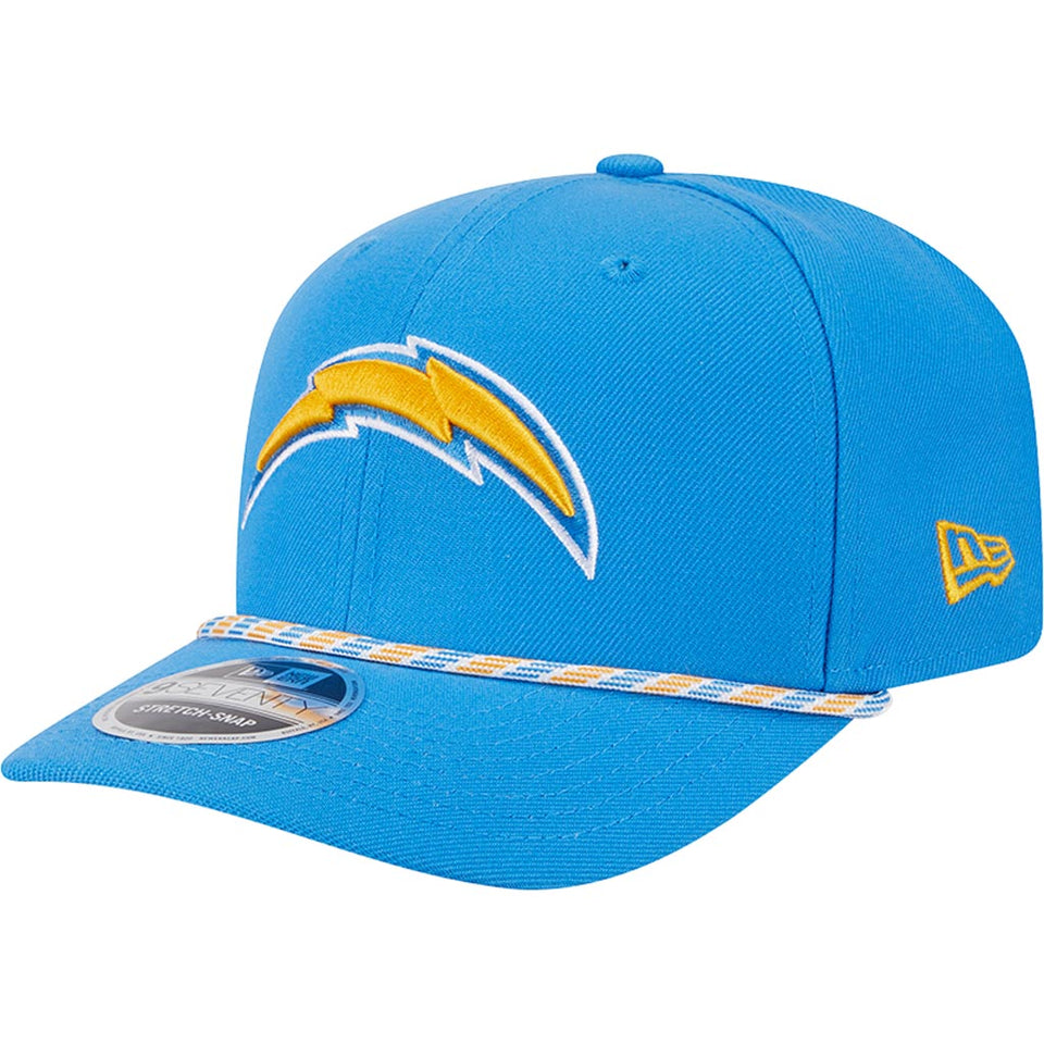 NFL Los Angeles Chargers New Era Multi Rope 9SEVENTY Stretch-Snapback Hat - Blue