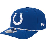 NFL Indianapolis Colts New Era Multi Rope 9SEVENTY Stretch-Snapback Hat - Blue