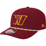 NFL Washington Commanders New Era Multi Rope 9SEVENTY Stretch-Snapback Hat - Maroon