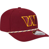 NFL Washington Commanders New Era Multi Rope 9SEVENTY Stretch-Snapback Hat - Maroon