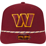 NFL Washington Commanders New Era Multi Rope 9SEVENTY Stretch-Snapback Hat - Maroon