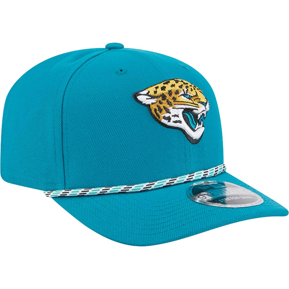 NFL Jacksonville Jaguars New Era Multi Rope 9SEVENTY Stretch-Snapback Hat - Teal