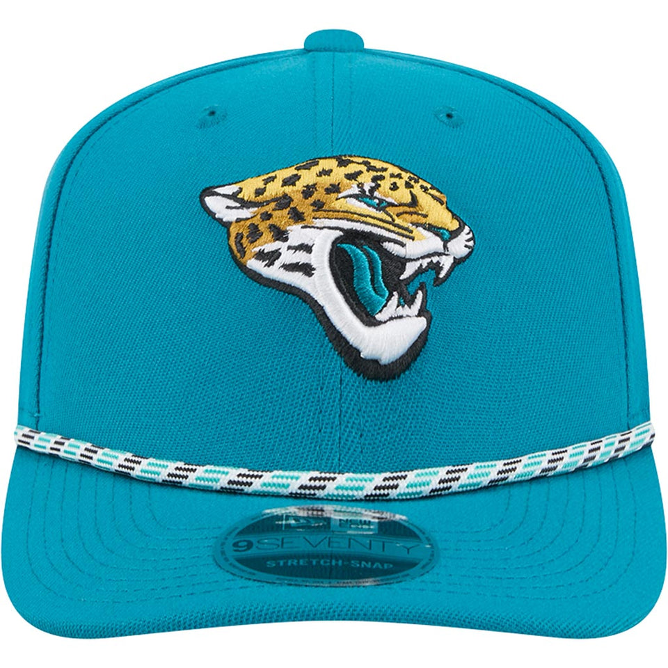 NFL Jacksonville Jaguars New Era Multi Rope 9SEVENTY Stretch-Snapback Hat - Teal