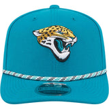 NFL Jacksonville Jaguars New Era Multi Rope 9SEVENTY Stretch-Snapback Hat - Teal