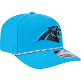 NFL Carolina Panthers New Era Multi Rope 9SEVENTY Stretch-Snapback Hat - Blue