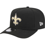 NFL New Orleans Saints New Era OTC 9FIFTY A-Frame Snapback Hat - Black
