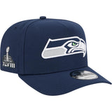 NFL Seattle Seahawks New Era OTC 9FIFTY A-Frame Snapback Hat - Navy