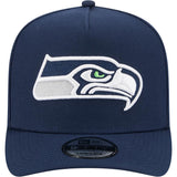 NFL Seattle Seahawks New Era OTC 9FIFTY A-Frame Snapback Hat - Navy