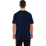 MLB New York Yankees New Era Pinstripe T-Shirt - Navy