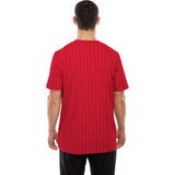 NFL Kansas City Chiefs New Era Pinstripe T-Shirt - Red
