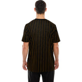 NFL Pittsburgh Steelers New Era Pinstripe T-Shirt - Black