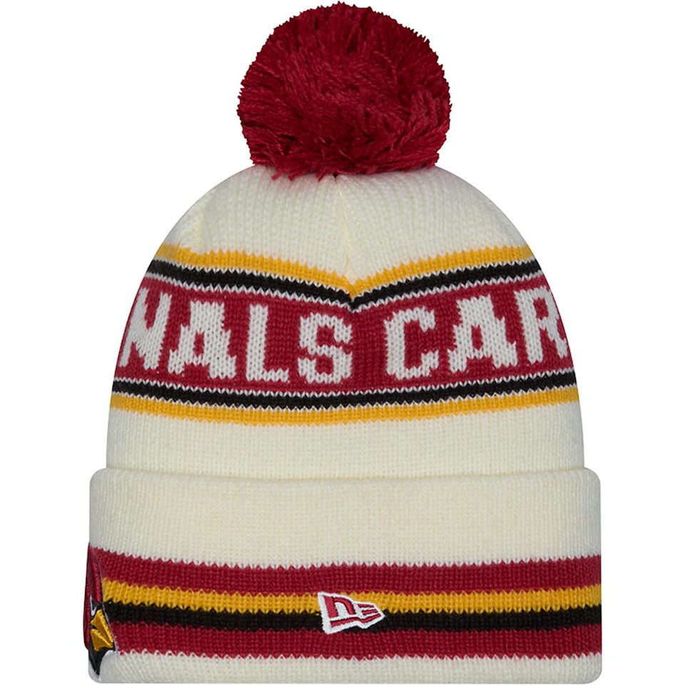 NFL Arizona Cardinals New Era Classic Knit Beanie Hat - Cream