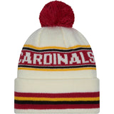 NFL Arizona Cardinals New Era Classic Knit Beanie Hat - Cream