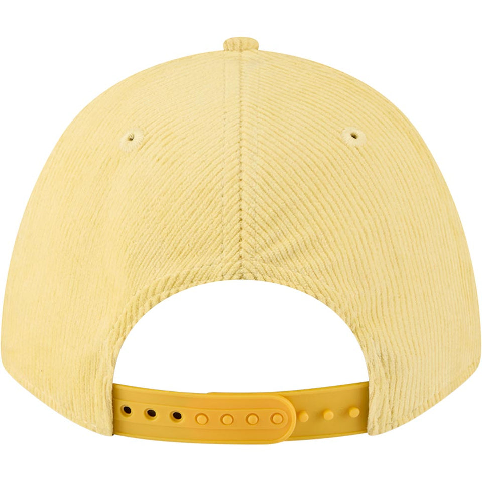 NFL Minnesota Vikings New Era Corduroy 9FORTY A-Frame M-Crown Snapback Hat - Gold