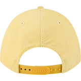 NFL Minnesota Vikings New Era Corduroy 9FORTY A-Frame M-Crown Snapback Hat - Gold