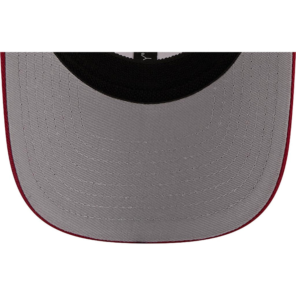 NFL Arizona Cardinals New Era Circle 9SEVENTY Stretch-Snapback Hat - Cream