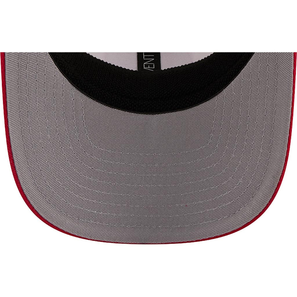 NFL Kansas City Chiefs New Era Circle 9SEVENTY Stretch-Snapback Hat - Cream