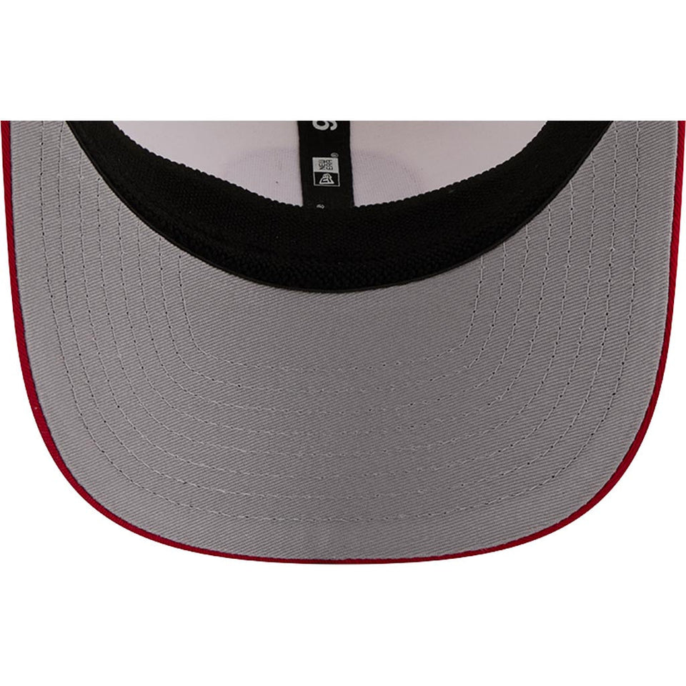 NFL San Francisco 49ers New Era Circle 9SEVENTY Stretch-Snapback Hat - Cream
