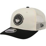 NFL Pittsburgh Steelers New Era Circle 9SEVENTY Stretch-Snapback Hat - Cream