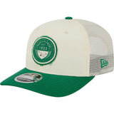 NFL Philadelphia Eagles New Era Circle 9SEVENTY Stretch-Snapback Hat - Cream