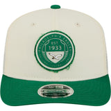 NFL Philadelphia Eagles New Era Circle 9SEVENTY Stretch-Snapback Hat - Cream