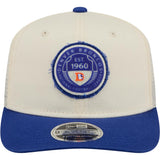 NFL Denver Broncos New Era Circle 9SEVENTY Stretch-Snapback Hat - Cream