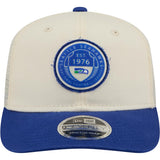 NFL Seattle Seahawks New Era Circle 9SEVENTY Stretch-Snapback Hat - Cream