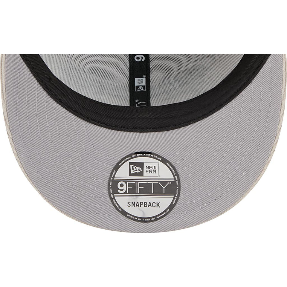 NFL Philadelphia Eagles New Era Corduroy Rope 9FIFTY Snapback Hat - Gray