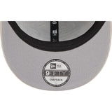 NFL Philadelphia Eagles New Era Corduroy Rope 9FIFTY Snapback Hat - Gray