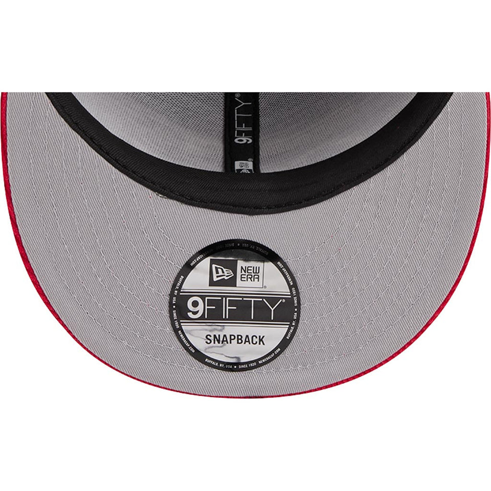 NFL Kansas City Chiefs New Era Corduroy Rope 9FIFTY Snapback Hat - Red