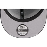 NFL Las Vegas Raiders New Era Corduroy Rope 9FIFTY Snapback Hat - Black