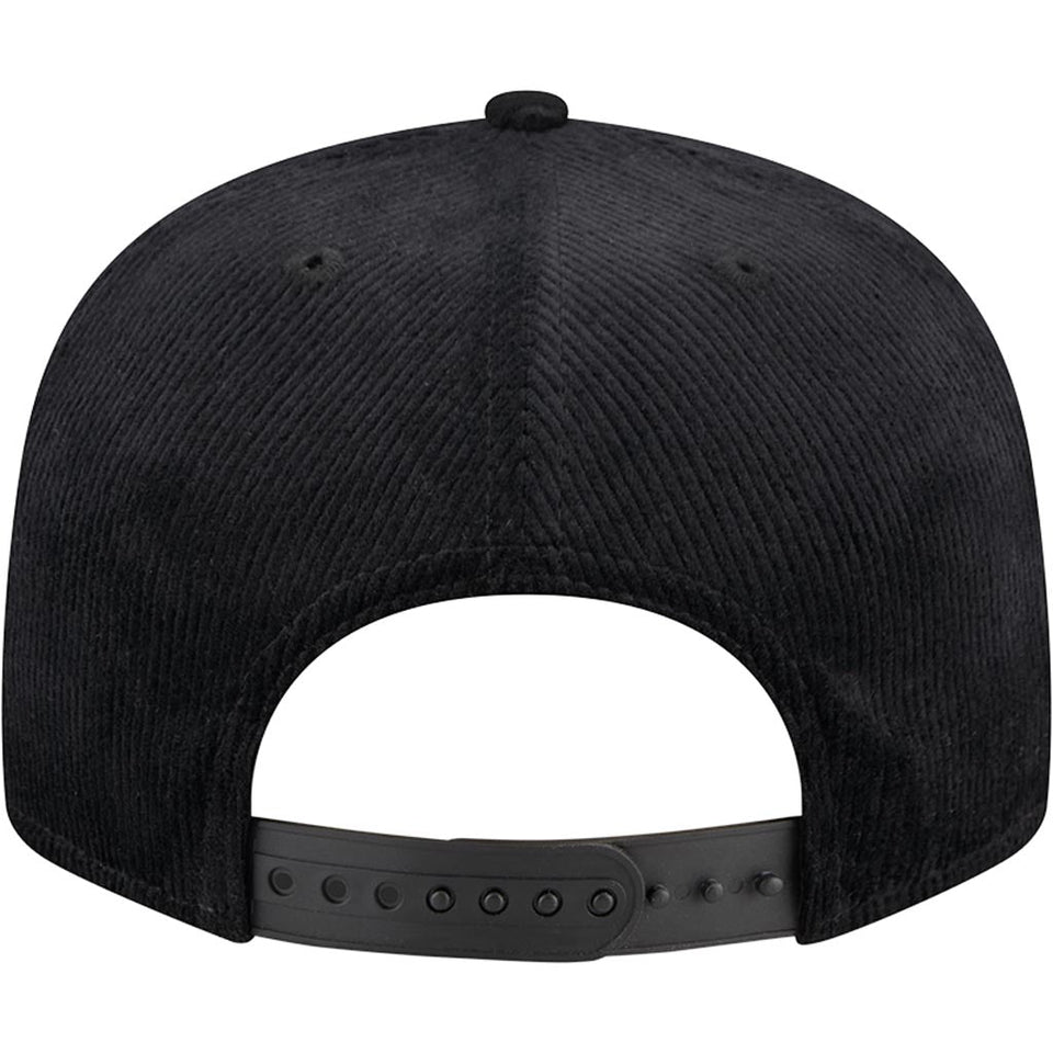 NFL Pittsburgh Steelers New Era Corduroy Rope 9FIFTY Snapback Hat - Black
