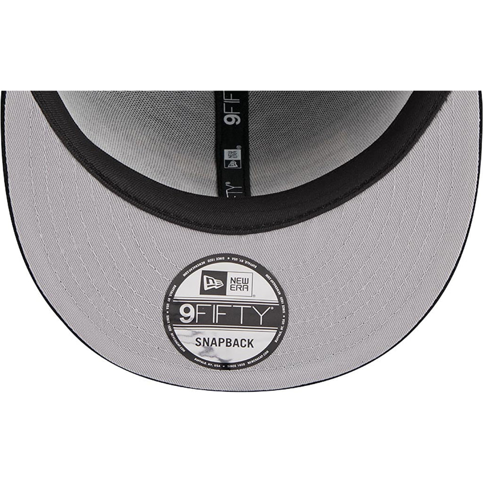 NFL Pittsburgh Steelers New Era Corduroy Rope 9FIFTY Snapback Hat - Black