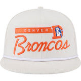 NFL Denver Broncos New Era Corduroy Rope 9FIFTY Snapback Hat - Blue
