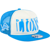 NFL Detroit Lions New Era Team Cutout 9FIFTY A-Frame Snapback Hat -  Cream