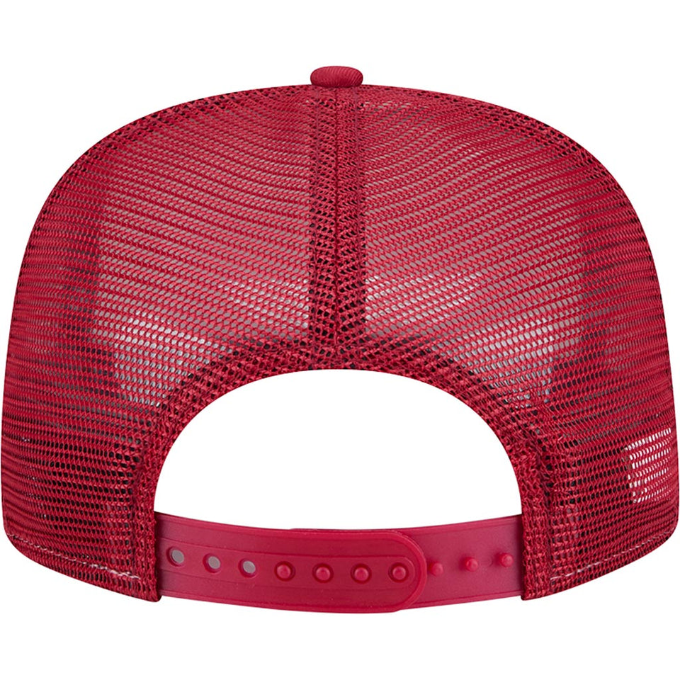 NFL Arizona Cardinals New Era Team Cutout 9FIFTY A-Frame Snapback Hat -  Cream