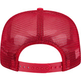 NFL San Francisco 49ers New Era Team Cutout 9FIFTY A-Frame Snapback Hat -  Cream