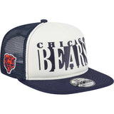 NFL Chicago Bears New Era Team Cutout 9FIFTY A-Frame Snapback Hat -  Cream