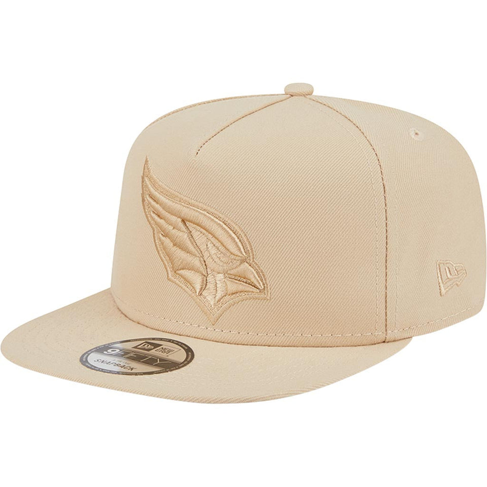 NFL Arizona Cardinals New Era Dry Wood 9FIFTY A-Frame Snapback Hat - Tan