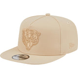 NFL Chicago Bears New Era Dry Wood 9FIFTY A-Frame Snapback Hat - Tan