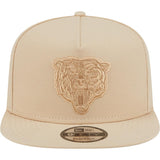 NFL Chicago Bears New Era Dry Wood 9FIFTY A-Frame Snapback Hat - Tan