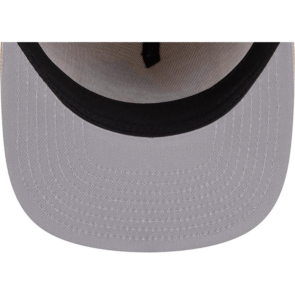 NFL Detroit Lions New Era Dry Wood 9FIFTY A-Frame Snapback Hat - Tan