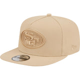 NFL San Francisco 49ers New Era Dry Wood 9FIFTY A-Frame Snapback Hat - Tan